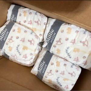 Millie Moon Disposable Luxury Diapers - size 1 - 43 ct